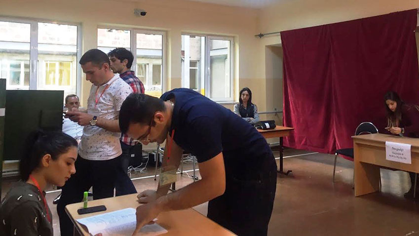 Observation nationale étendue des élections du conseil d'Erevan