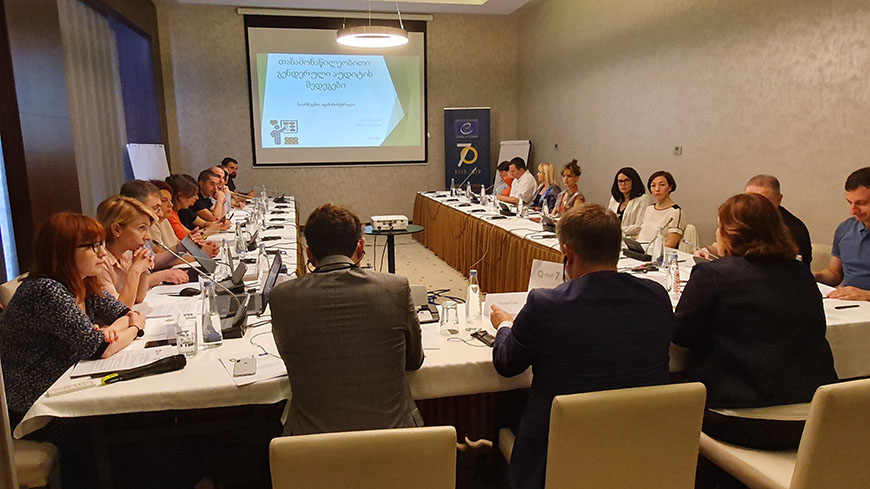 Workshop on Participatory Gender Audit for Election Administration of Georgia