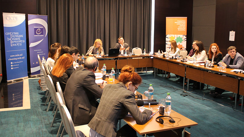 Table ronde sur la mise en œuvre de la stratégie de communication du Centre de formation continue des élections par la Commission électorale centrale de Moldova
