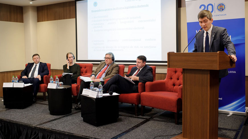 National Conference “Financing of Political Parties in Moldova: Lessons Learned in the Eastern Partnership”