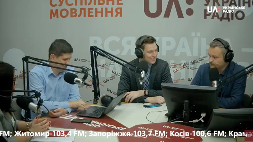 Ukrainian radio aired an episode of the programme ‘Today. This Afternoon’, where the new interactive course ‘Elections in simple terms’ was discussed