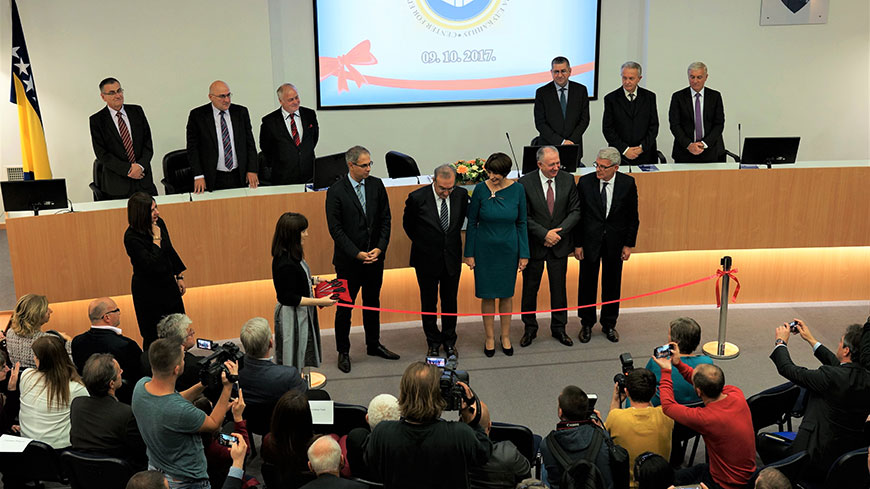 Opening of the new Education Centre for Elections in Bosnia and Herzegovina