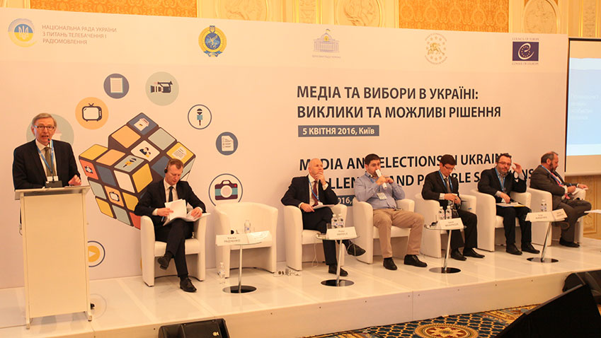 International conference to discuss possible solutions for challenges related to media coverage of elections in Ukraine