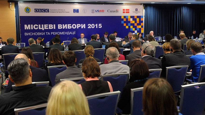 Council of Europe, CEC, IFES and OSCE to discuss the conduct of local elections in Ukraine