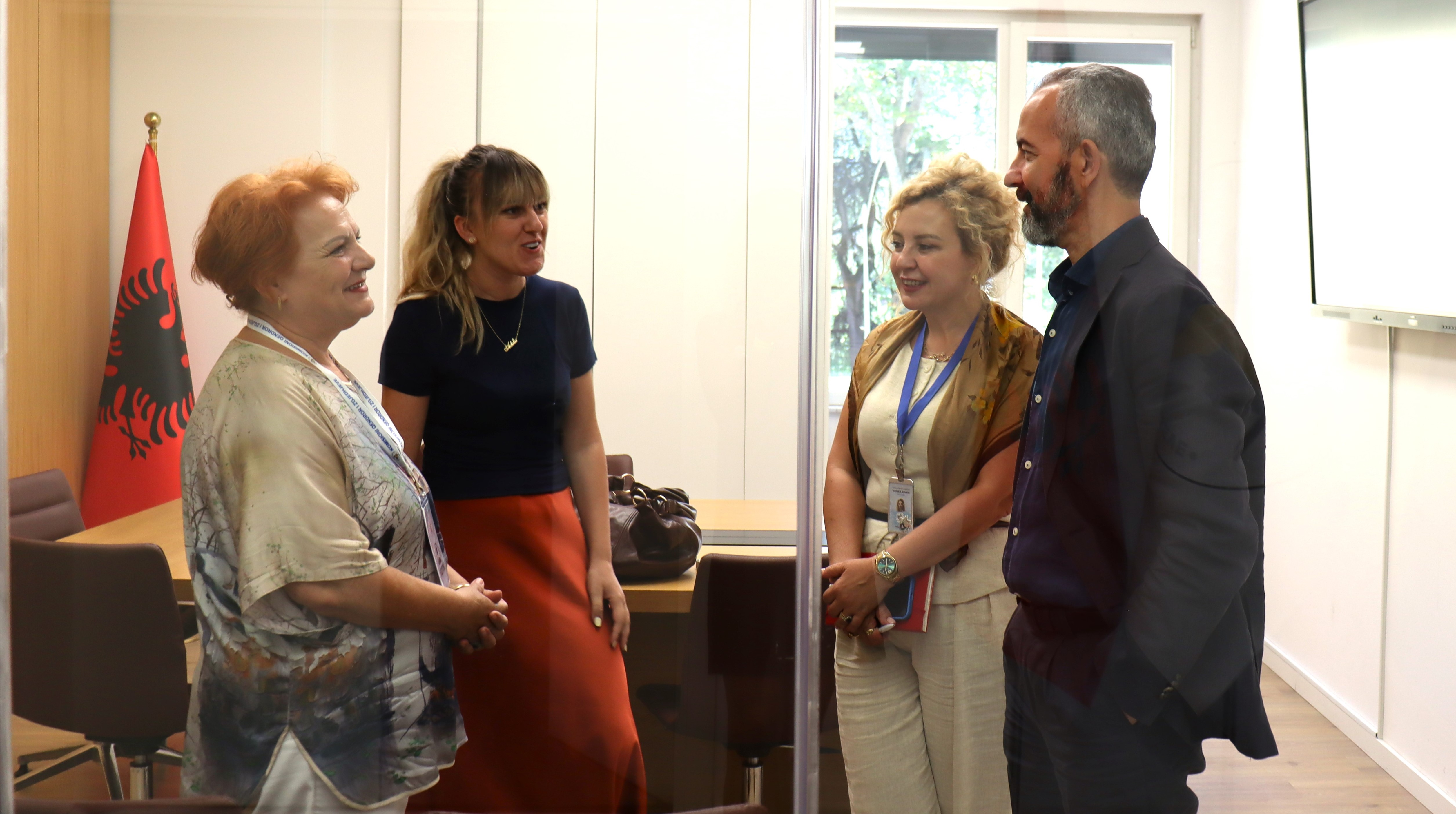 Coordination meetings drive forward the implementation of Albania’s Electoral Education Package