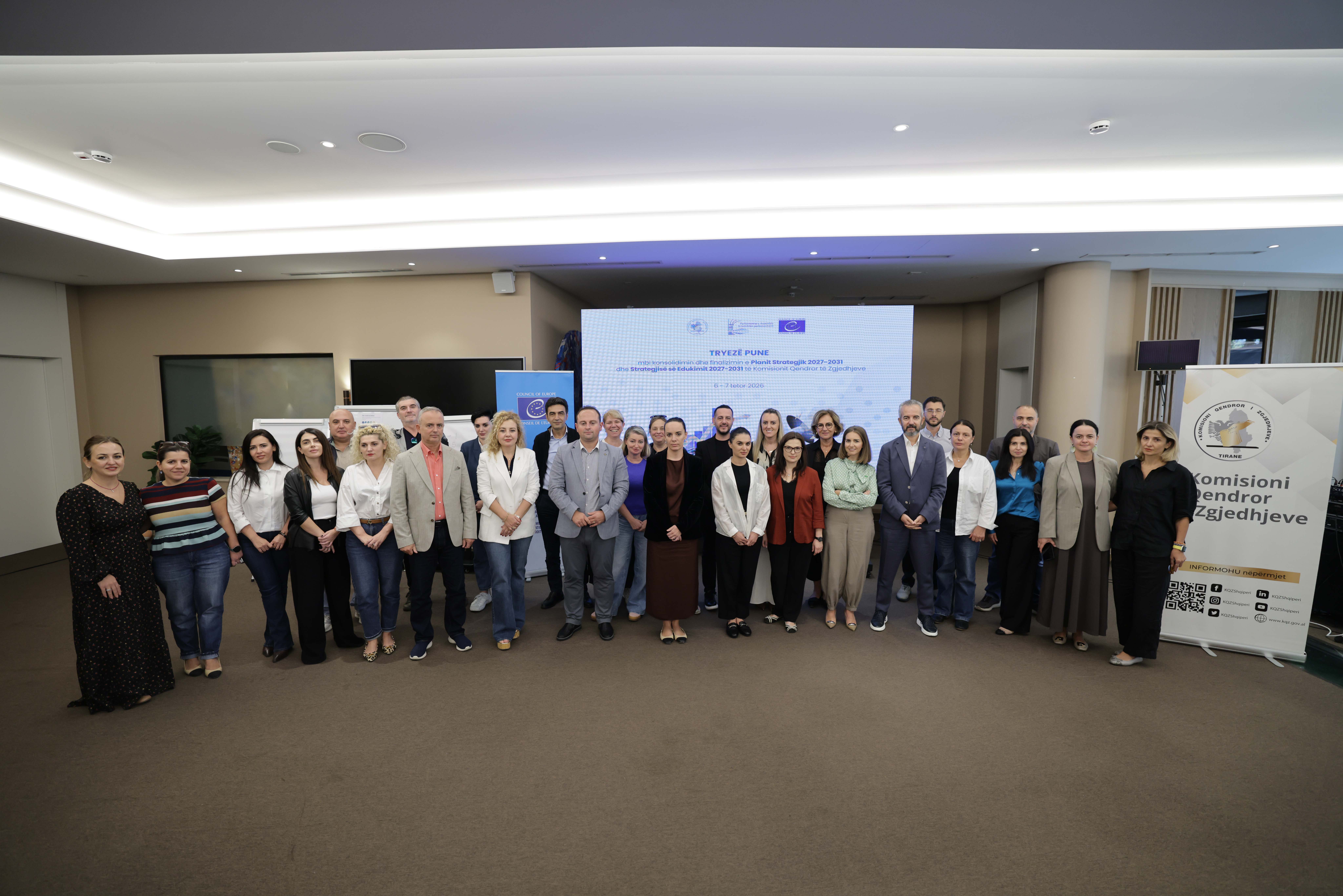 Central Election Commission validates its 2027–2031 Strategic Plan and Education Strategy with Council of Europe support
