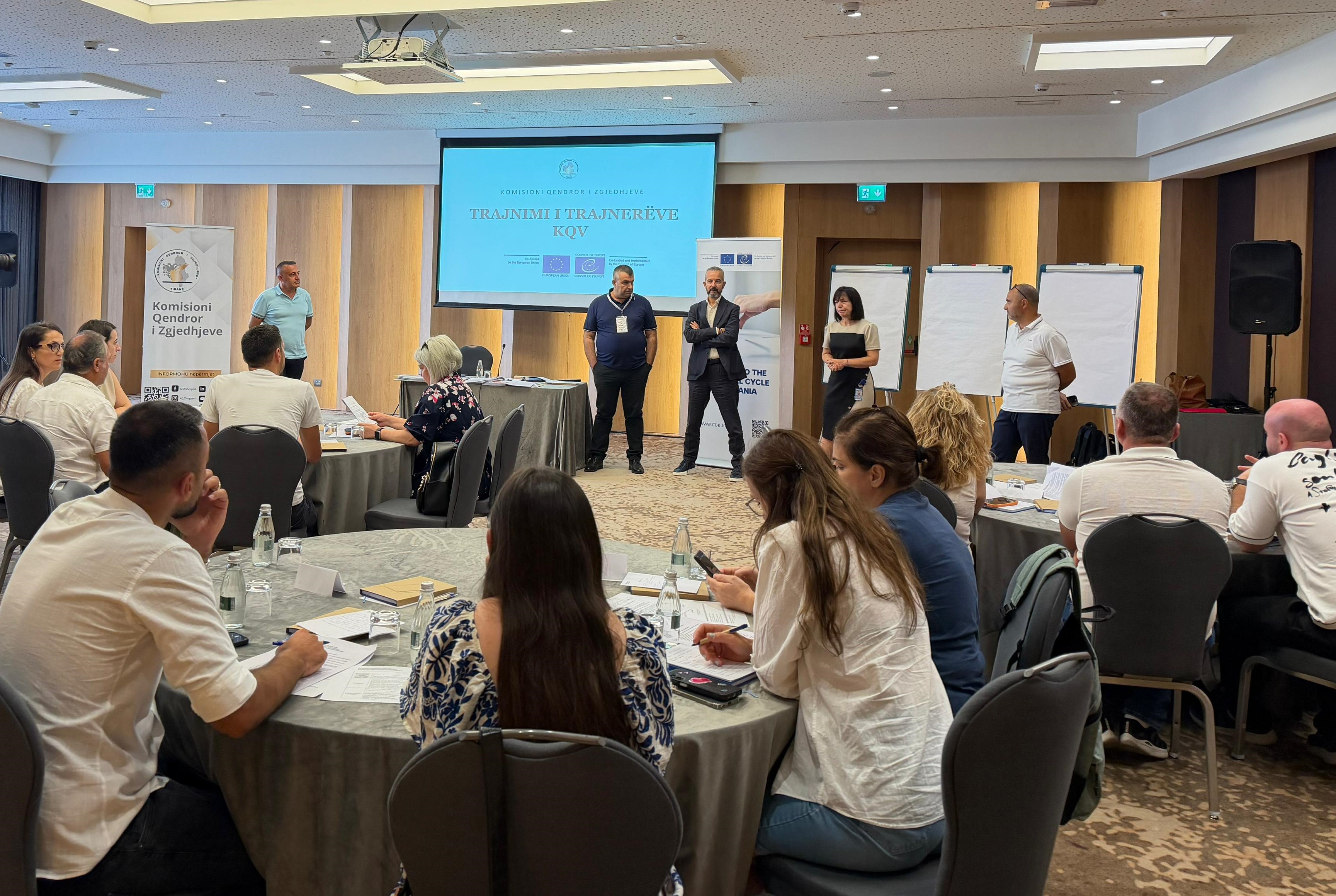 New Electoral trainers strengthen skills to support forthcoming elections