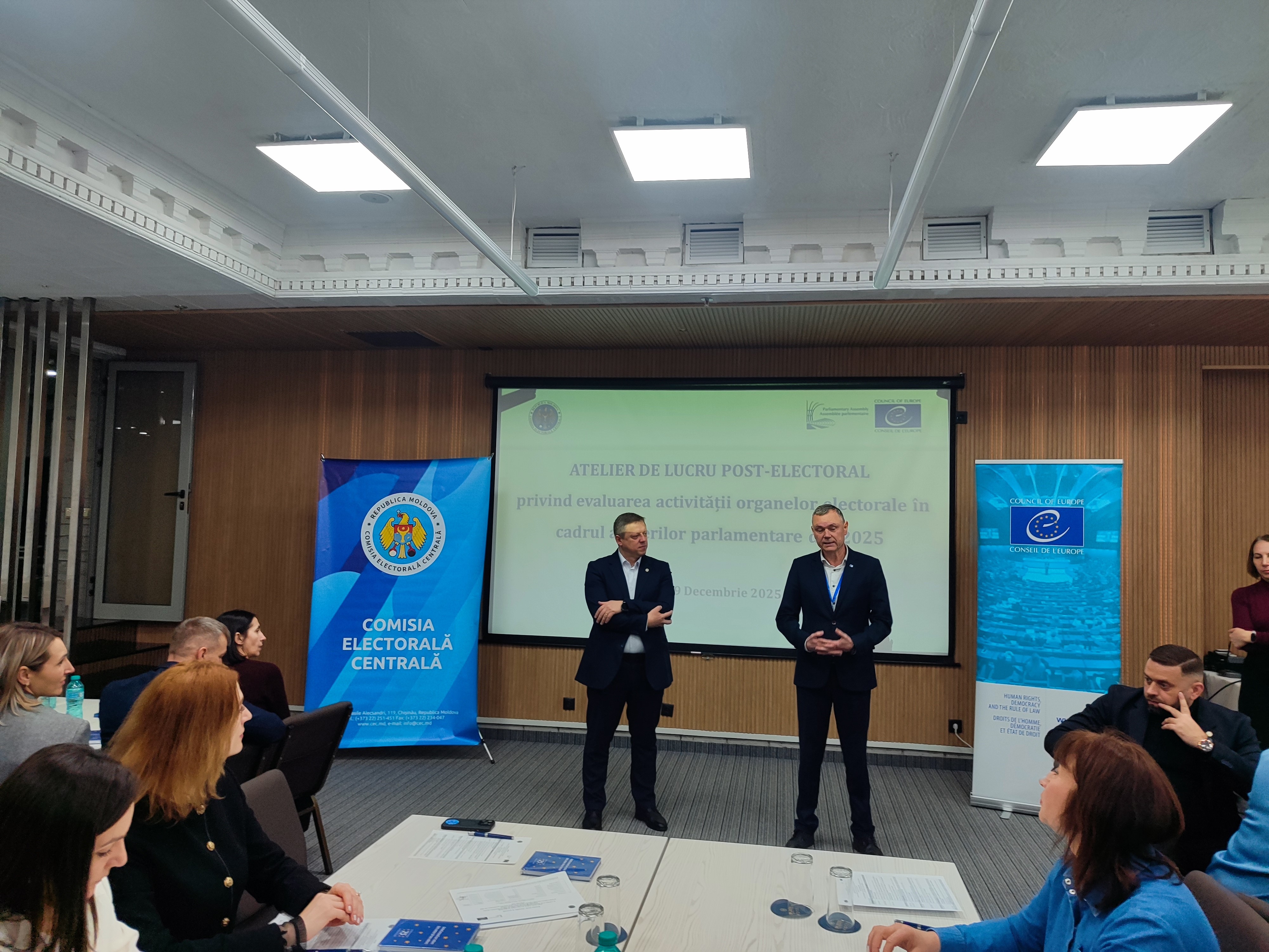 Debriefing of the management of electoral officials following the 2025 Parliamentary election