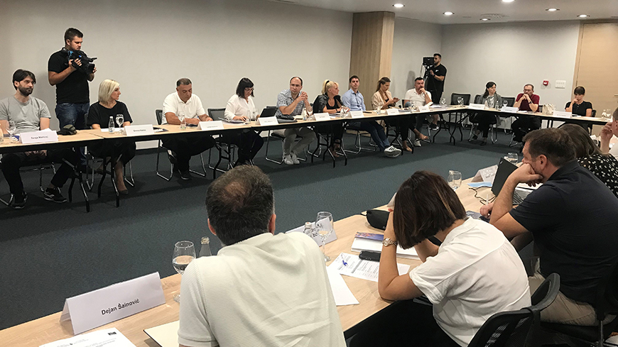 Media coverage of elections: training for the representatives of leading media from Bosnia and Herzegovina