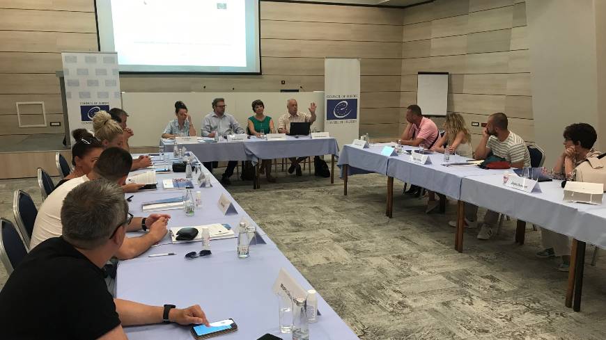 Formation de trois jours pour des représentants des principaux médias