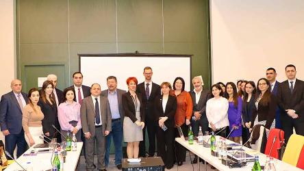 Round-table discussion on Armenia’s progress in combating human trafficking