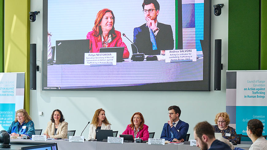 2023 - Annual meeting of  National Anti-trafficking Co-ordinators and Rapporteurs: “National leadership structures are critical parts of an effective anti-trafficking strategy”