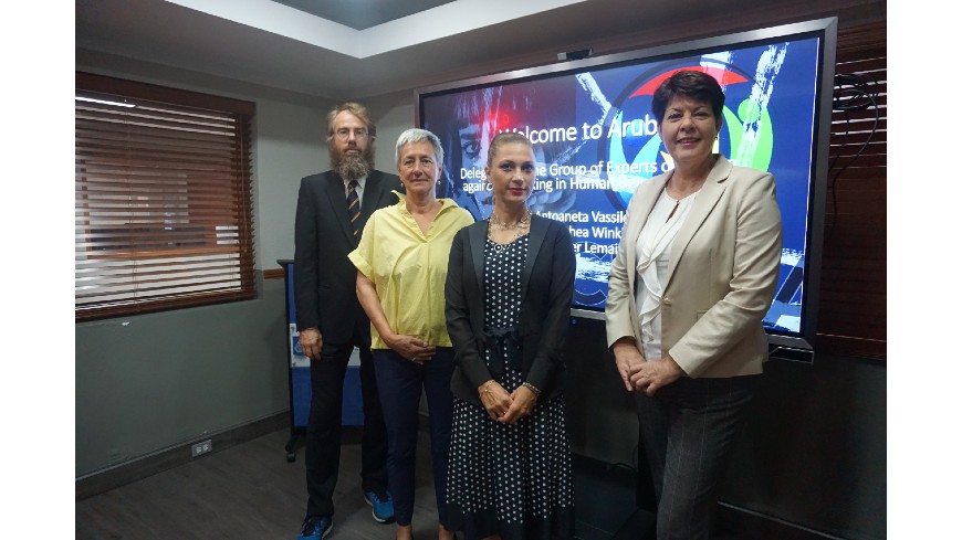 Le GRETA effectue sa première visite d'évaluation à Aruba