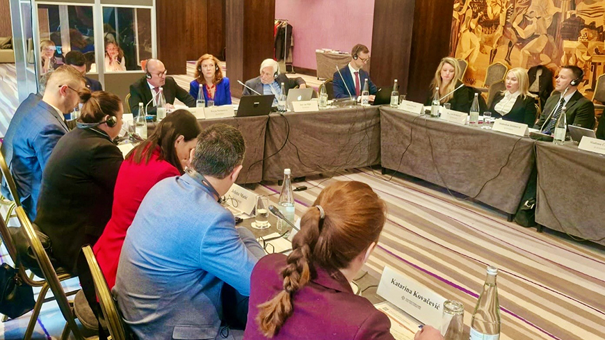 Round-table meeting on Serbia’s implementation of the recommendations from the third round of evaluation of the Anti-Trafficking Convention