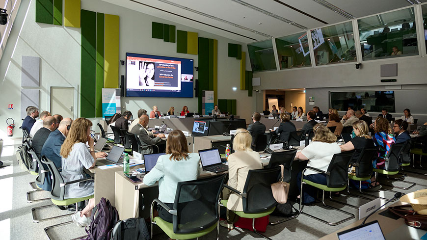 38e réunion du Comité des Parties à la Convention du Conseil de l'Europe sur la lutte contre la traite des êtres humains