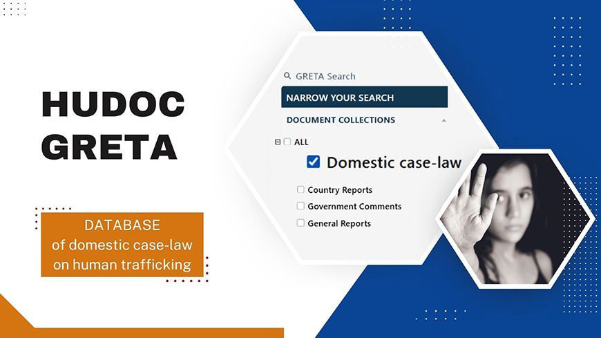 Launch of a new database of domestic case-law on human trafficking