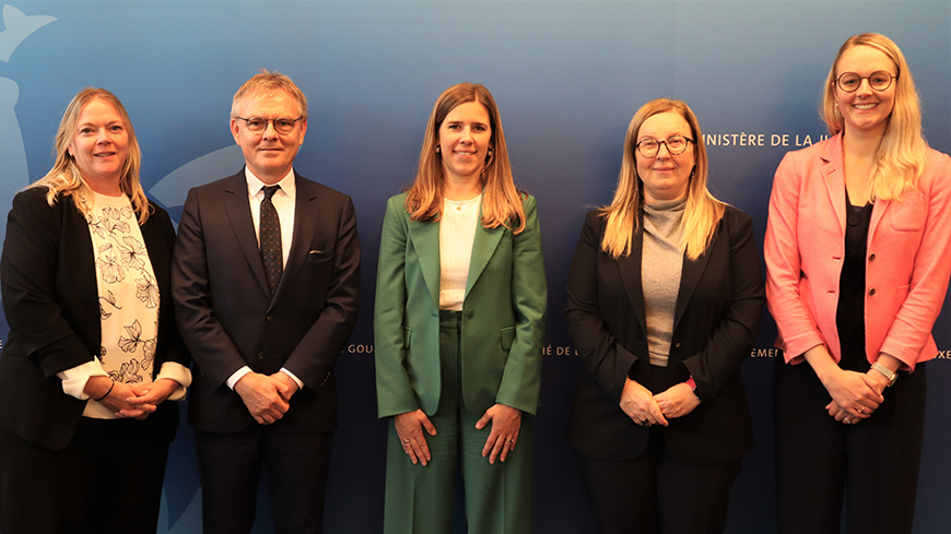 GRETA carries out its fourth evaluation visit to Luxembourg