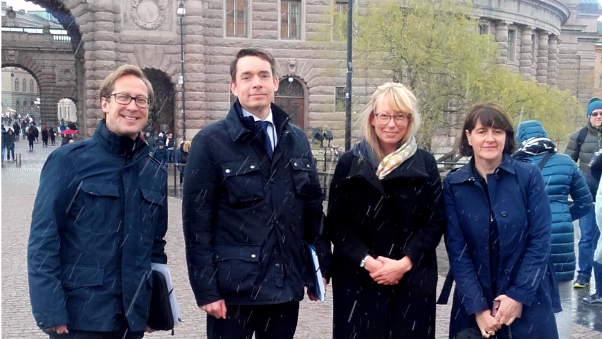 Deuxième visite d’évaluation du GRETA en Suède