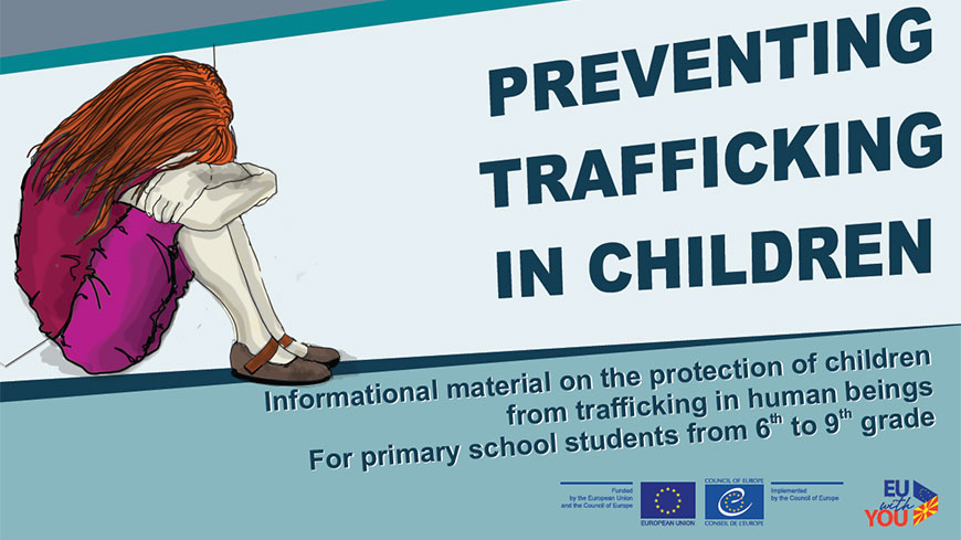 Booklet on preventing child trafficking for primary school children (HF II)