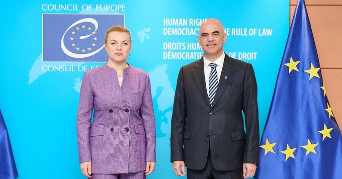 Secretary General meets  Ms Tatiana Molcean, Under-Secretary-General of the United Nations and Executive Secretary of the United Nations Economic Commission for Europe (UNECE)