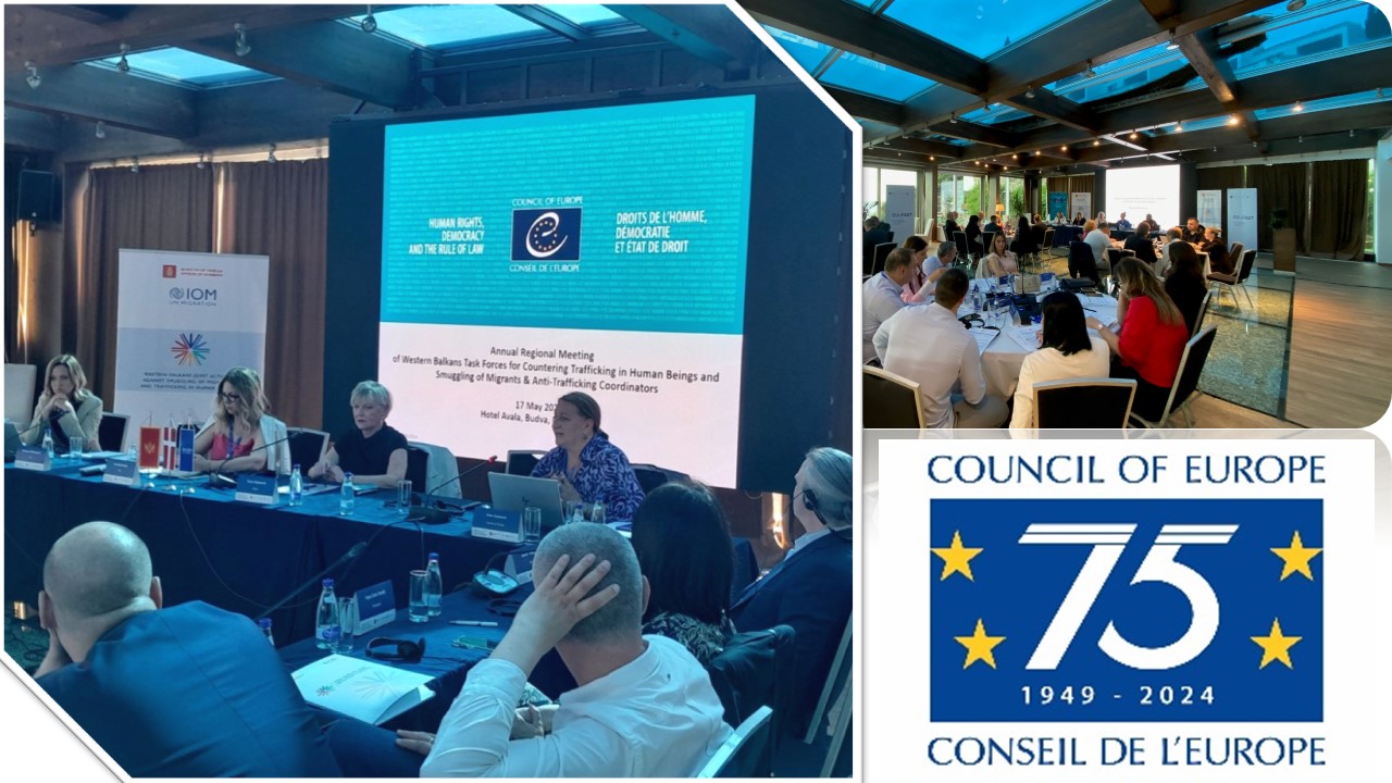 The Council of Europe participated in regional events on Countering Trafficking in Human Beings in the Western Balkans