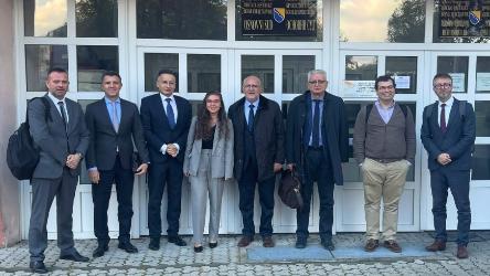 CEPEJ experts visiting pilot courts in Bosnia and Herzegovina