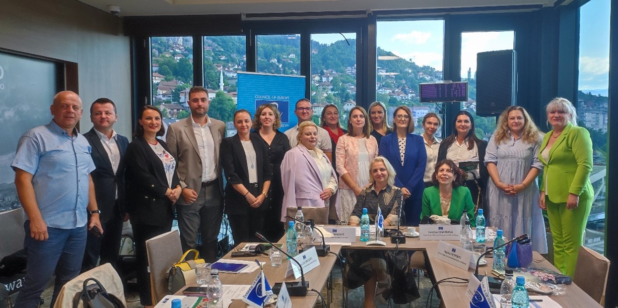 Peer exchange on preventing and investigating child trafficking for forced begging between professionals from Bosnia and Herzegovina and North Macedonia