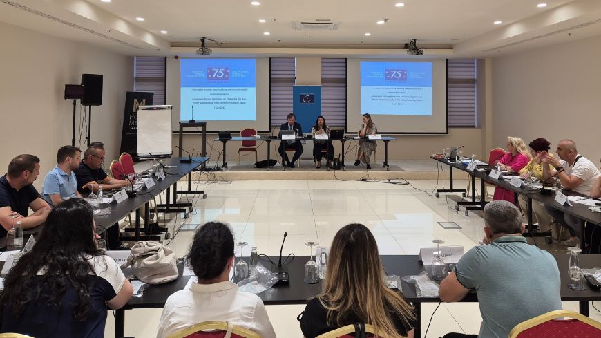 Neprofitne organizacije educirane o rizicima i preventivnim mjerama u vezi sa finansiranjem terorizma