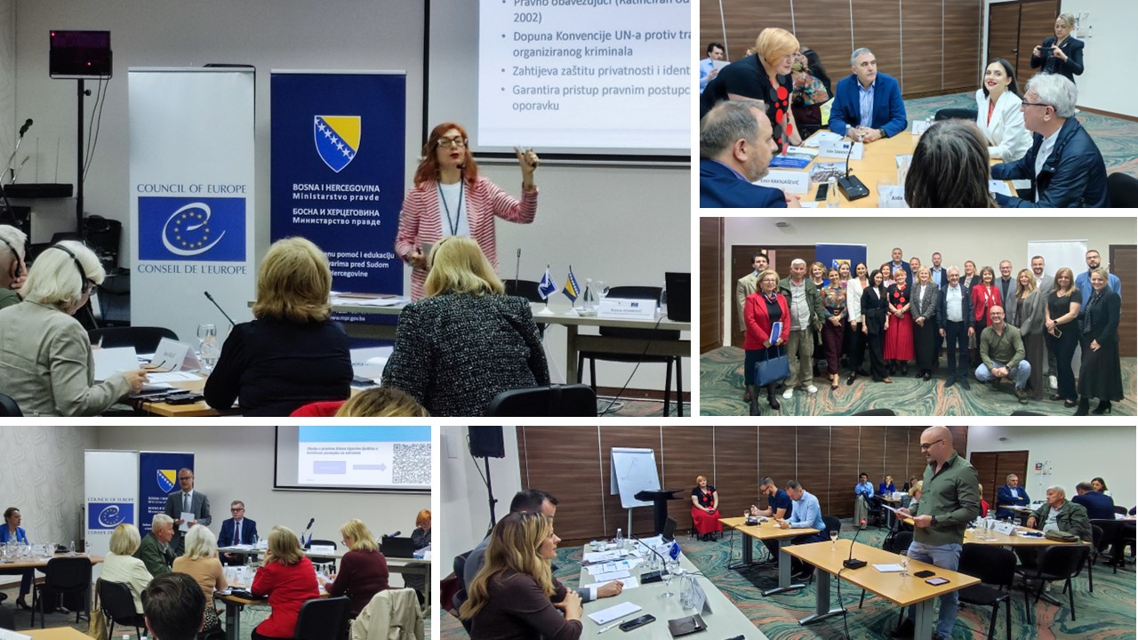 Legal experts in Bosnia and Herzegovina strengthen skills to support victims of human trafficking