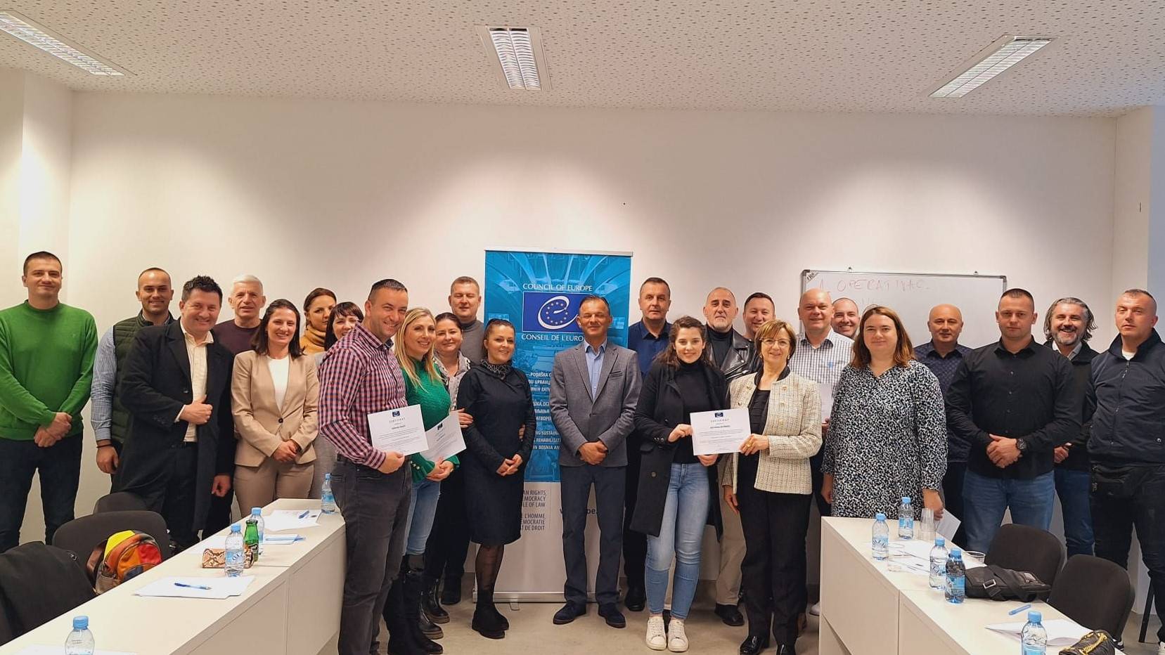 Second group of prison staff successfully completed training on management of violent extremist prisoners
