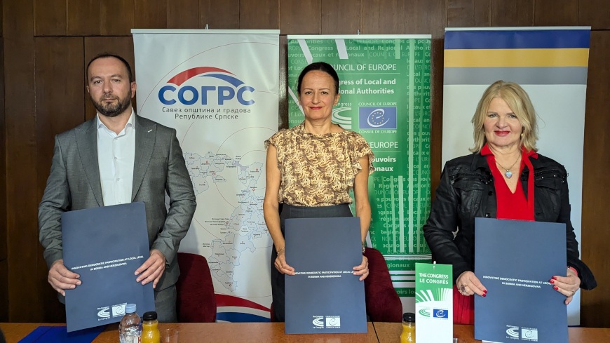 Congress launches a new project to strengthen local governance and human rights in Bosnia and Herzegovina