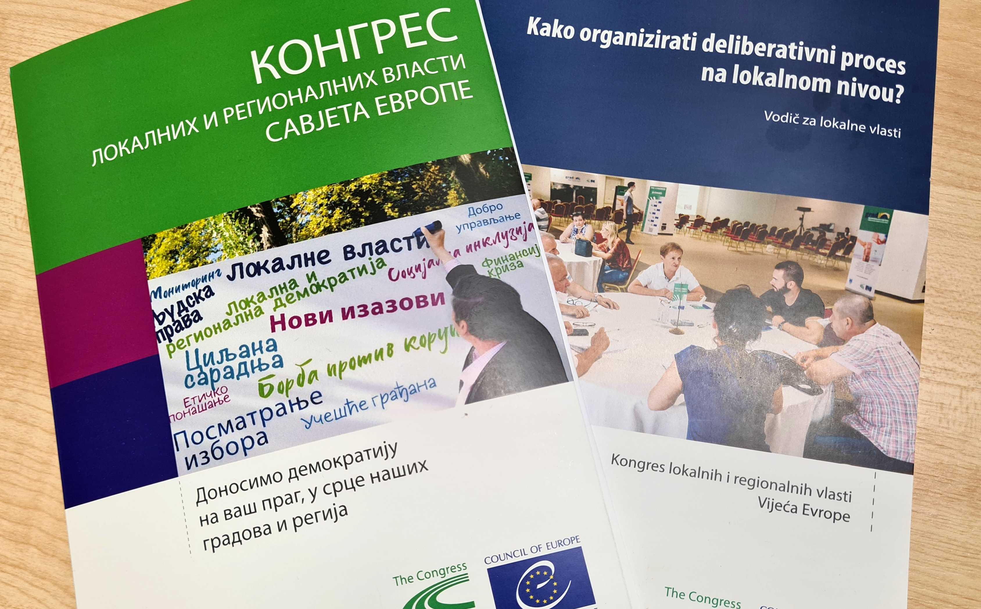 Poziv za lokalne vlasti: Obuka Savjeta Evrope o deliberativnoj demokratiji