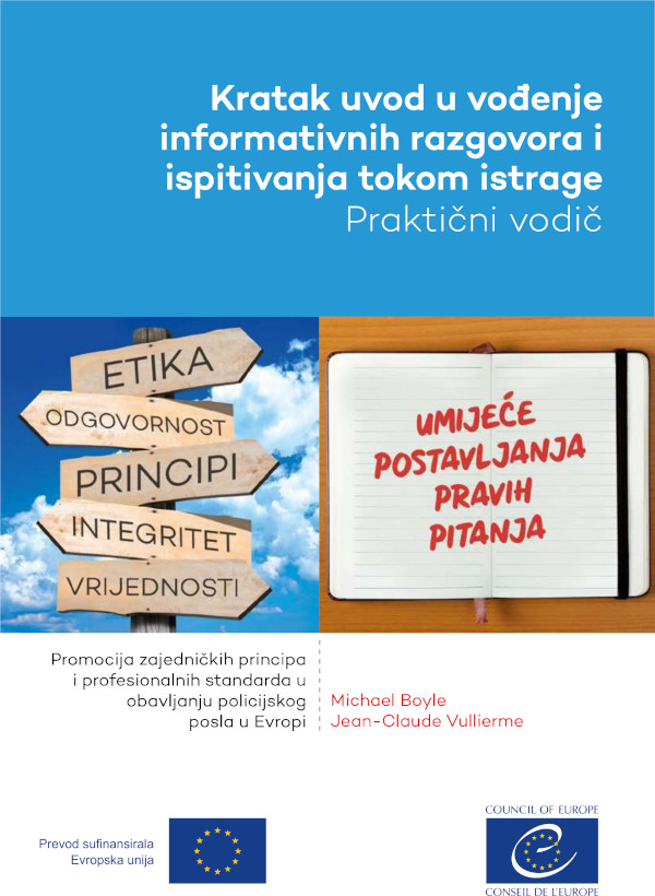 Kratak uvod u vođenje informativnih razgovora i ispitivanja tokom istrage - Praktični vodič