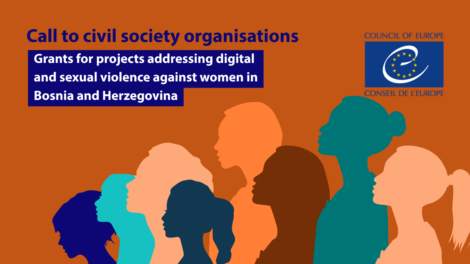 Call to civil society organisations: Grants for projects addressing digital and sexual violence against women in Bosnia and Herzegovina