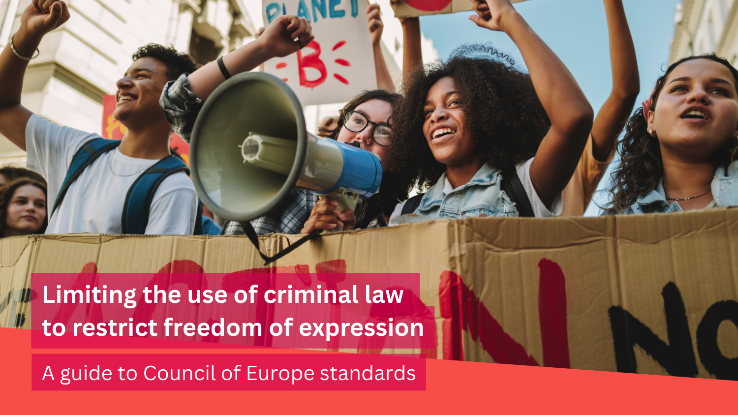 New guidance urges caution on the use of criminal law to curb freedom of expression