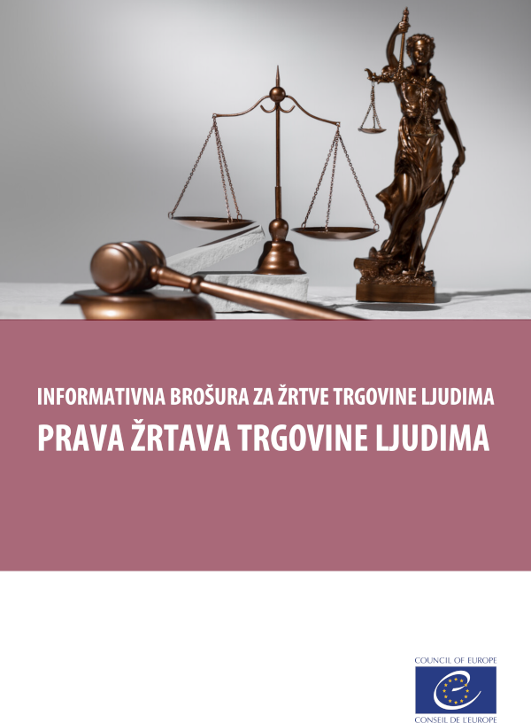 Prava žrtava trgovine ljudima - Informativna brošura za žrtve trgovine ljudima