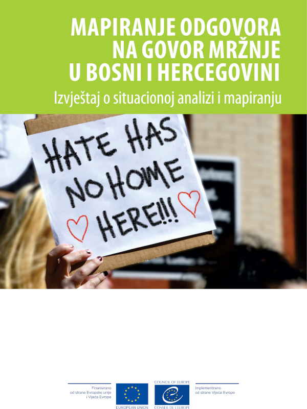 Mapiranje odgovora na govor mržnje u Bosni i Hercegovini: Izvještaj o situacionoj analizi i mapiranju