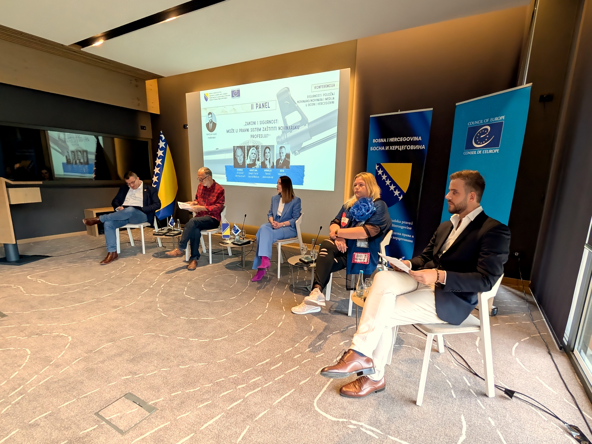 Zajednički rad institucija i novinarske profesije ka boljem okruženju za rad medija u Bosni i Hercegovini