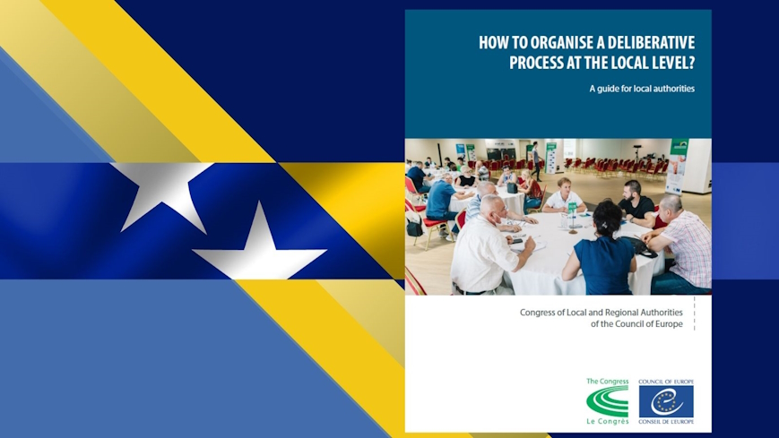 Step by step towards greater civic participation: New guide for organising deliberative processes at local level