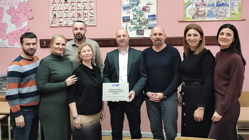 Two new resource centers for democratic school culture opened in Bosnia and Herzegovina
