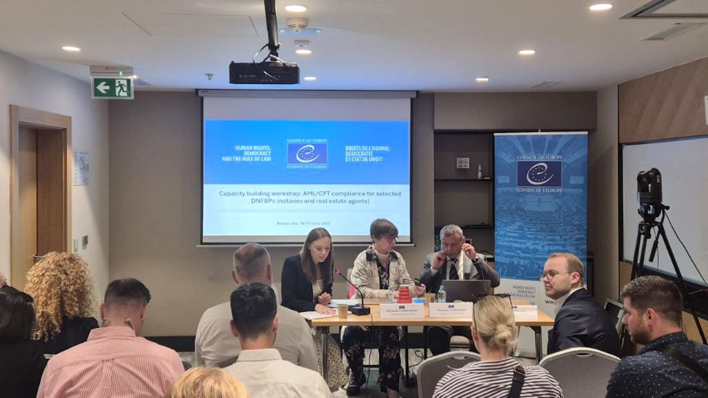 Continued awareness raising for notaries and real estate agencies in Bosnia and Herzegovina to prevent money laundering