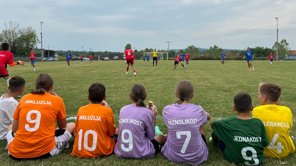 "One Team, One Goal" football match kicks off new phase of "Block the Hatred. Share the Love!" initiative