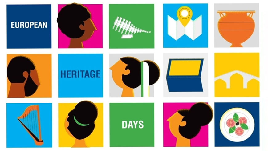 A new digital animation to mark 35 years of the European Heritage Days