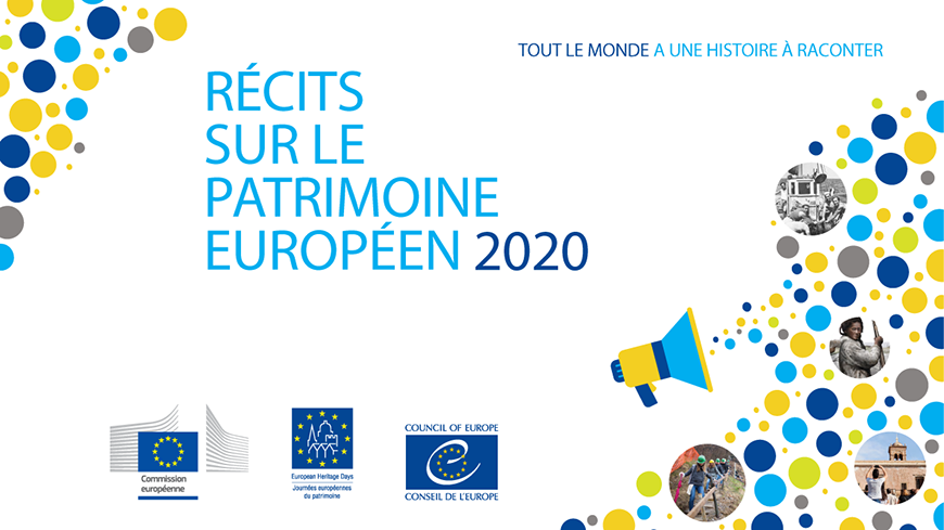Annonce des lauréats du concours des Récits sur le patrimoine européen