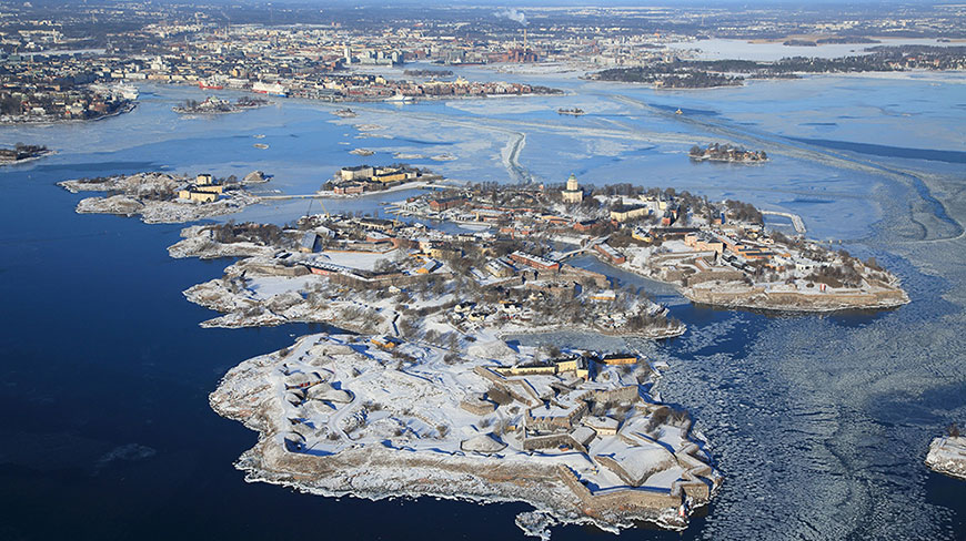 Suomen Ilmakuva© Archives photo du conseil d’administration de Suomenlinna