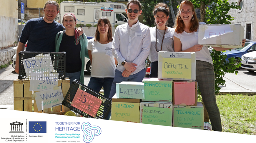 Photo credit: European Young Heritage Professionals Forum 2019 © UNESCO / Mathieu Guéritte