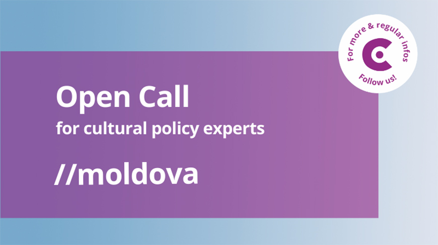 Compendium of Cultural Policies and Trends: Open Call for Experts for the Republic of Moldova