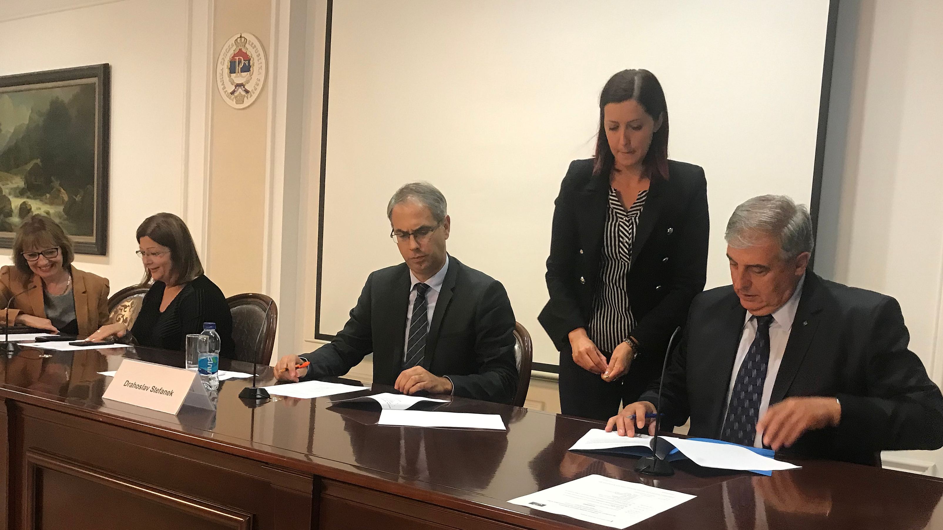 Signing Ceremony of the Inter-Municipal Agreement