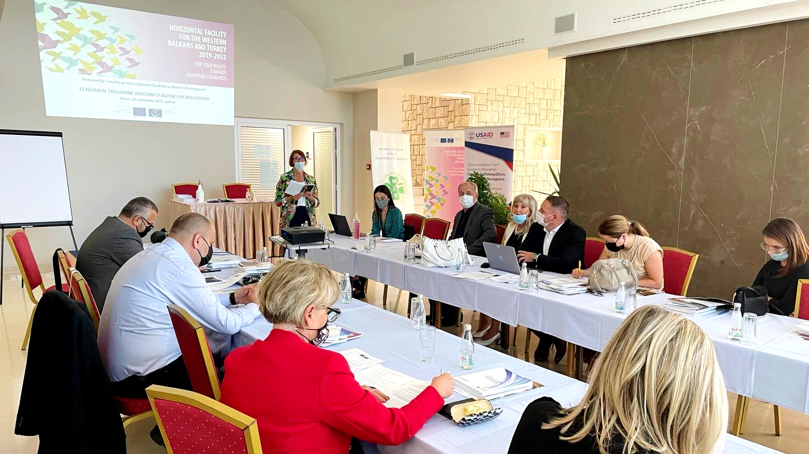 Enhancement of capacities of legal professionals through training on child trafficking organised within XIV Annual Symposium for Prosecutors in Neum