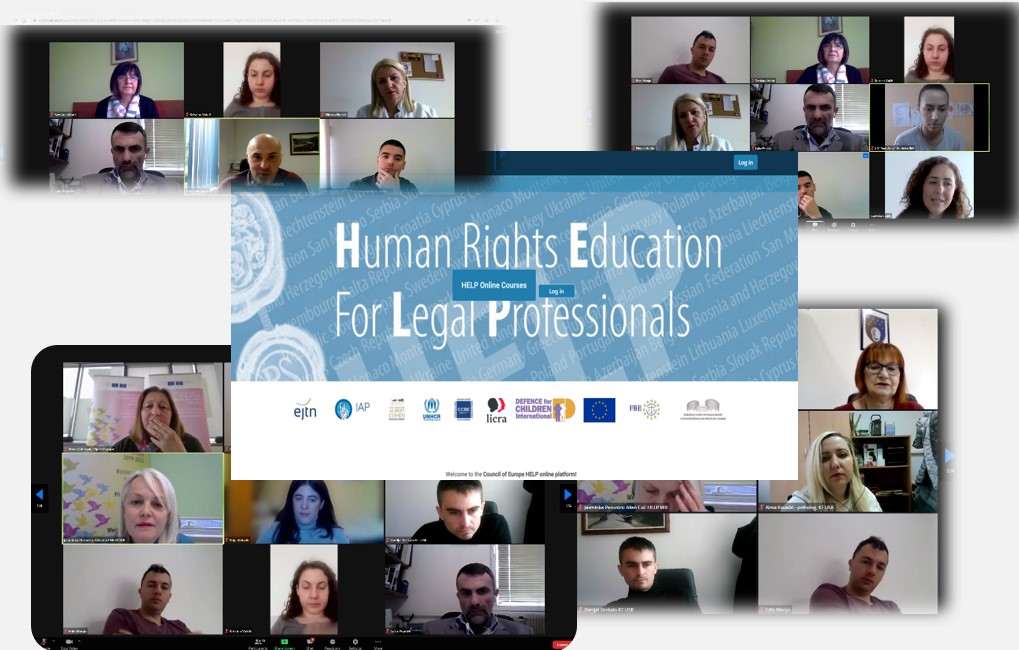 Launching of the HELP online module on trafficking in human beings for the purpose of labour exploitation in Bosnia and Herzegovina